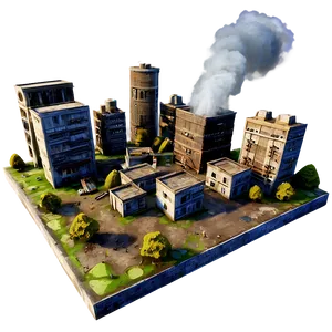 Toxic Wasteland City Png 43 PNG image