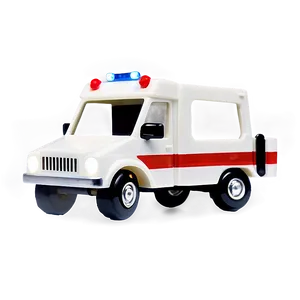 Toy Ambulance Car PNG 06122024 PNG