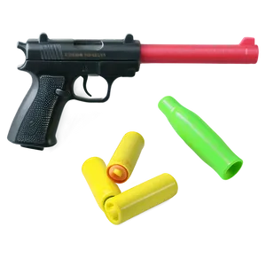 Toy Gun With Foam Bullets PNG 06212024 PNG