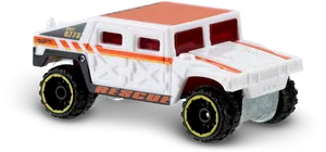 Toy Hummer Rescue Vehicle PNG