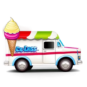 Toy Ice Cream Truck Car PNG Cxj PNG