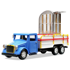 Toy Mail Truck Model Png Cnc18 PNG image