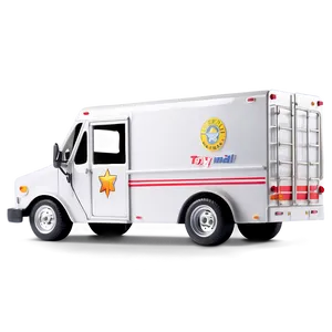 Toy Mail Truck Model Png Pfg PNG image