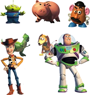 Toy Story Characters PNG image