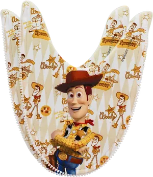 Toy Story Woody Bib Design