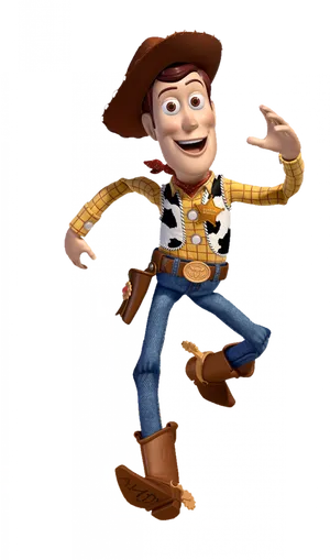 Toy Story Woody Waving PNG image
