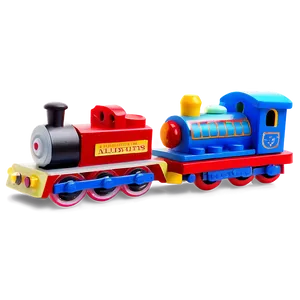 Toy Train Set PNG Che3