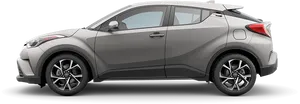 Toyota C H R Side Profile View PNG image