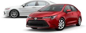 Toyota Corolla Models Comparison PNG image