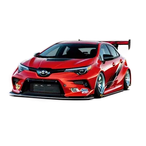 Toyota Corolla Racing Trim PNG Xlr