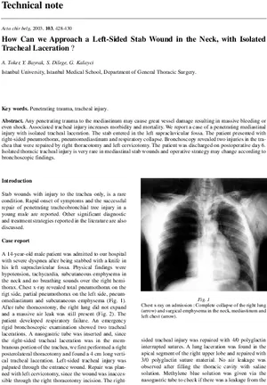 Tracheal Laceration Case Study PNG