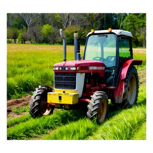 Tractor In Orchard Png Sgs PNG image