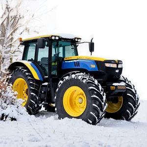 Tractor In Snow Png 23 PNG image