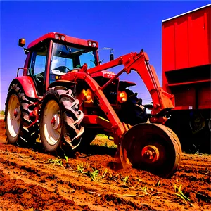 Tractor Plowing Png Lyl31 PNG image