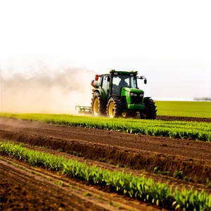 Tractor Spraying Crops Png Dne PNG image
