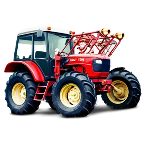 Tractor Spraying Crops Png Mah71 PNG image