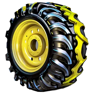 Tractor Tires PNG 40