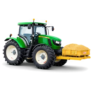 Tractor With Fertilizer Spreader Png Brd PNG image