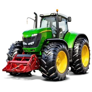 Tractor With Grain Cart Png 05242024 PNG image