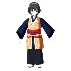 Traditional Anime Clothing PNG Dob