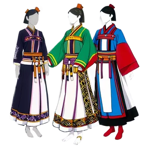 Traditional Anime Clothing PNG Ijl9