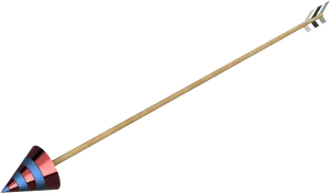 Traditional Archery Arrow PNG