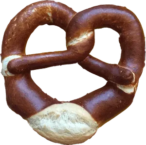 Traditional Baked Pretzel PNG image