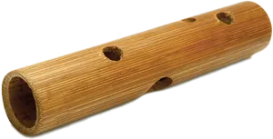 Traditional Bansuri Flute PNG image