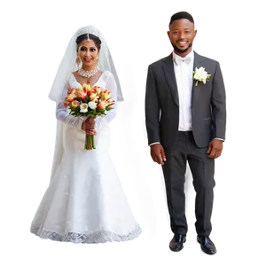 Traditional Bride And Groom Png 80 PNG image