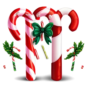 Traditional Candy Canes Png Xit PNG image