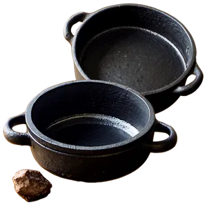 Traditional Cast Iron Cooking Pot Png 11 PNG image