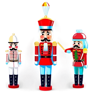 Traditional Christmas Nutcracker Png 06252024 PNG image