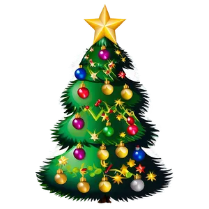 Traditional Christmas Tree Transparent Clipart Png Aqw PNG image