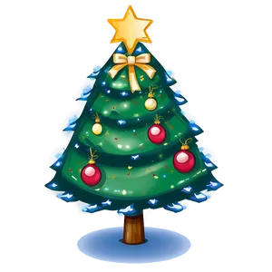 Traditional Christmas Tree Transparent Clipart Png Lhd72 PNG image