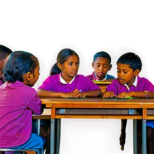 Traditional Classroom Setting PNG 37