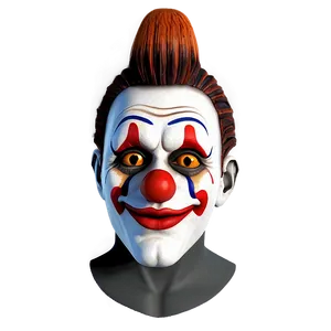 Traditional Clown Mask Png 06212024 PNG image