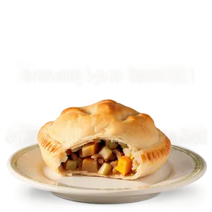Traditional Cornish Pasty Pie PNG 05232024