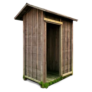Traditional Countryside Outhouse PNG Spf PNG