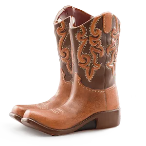 Traditional Cowboy Boot.png PNG image