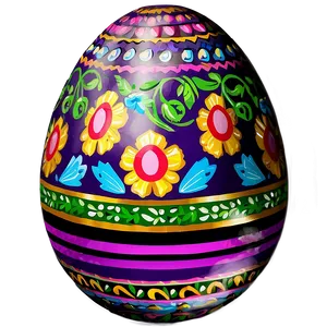 Traditional Easter Egg PNG 33