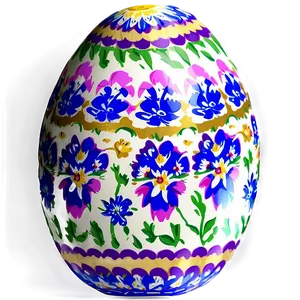 Traditional Easter Egg PNG Gnd