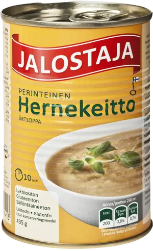 Traditional Finnish Pea Soup Can
