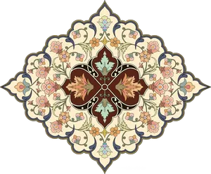 Traditional Floral Arabesque Pattern