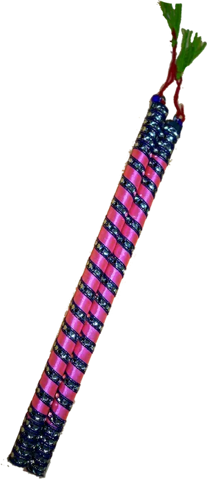 Traditional Garba Stick Navratri Celebration PNG image