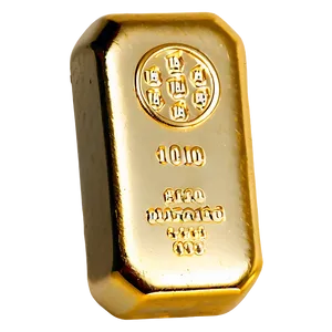 Traditional Gold Ingot Png 30 PNG image