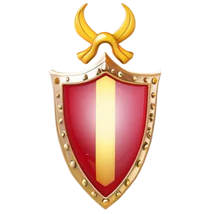 Traditional Gold Shield Png 32 PNG image