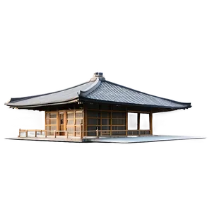 Traditional Japanese Building PNG Uda