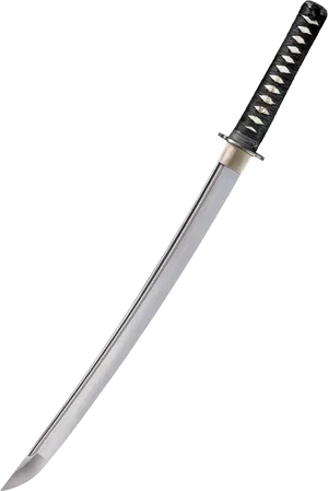 Traditional Japanese Katana Sword PNG image