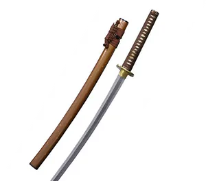 Traditional Japanese Katana Sword PNG image