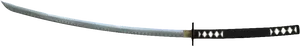 Traditional Japanese Katana Sword PNG image